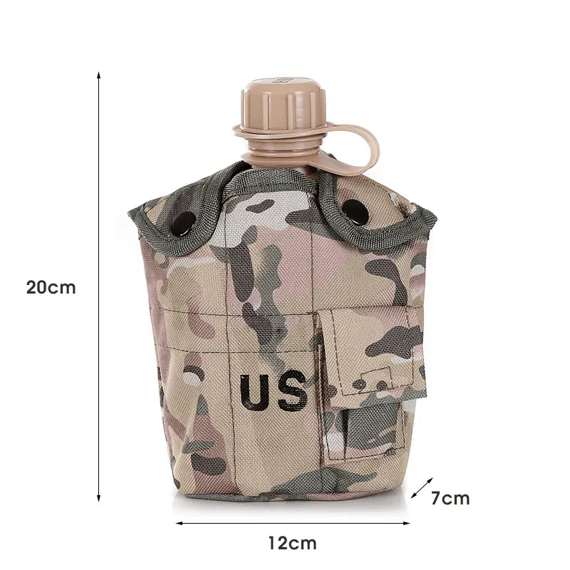 SurvivalHydrate Camo Water Bottle Chic Solace