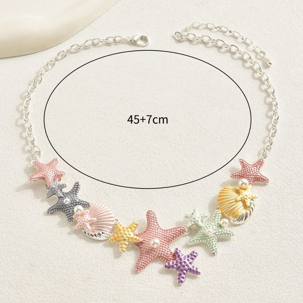 StarShell Charm Necklace Chic Solace