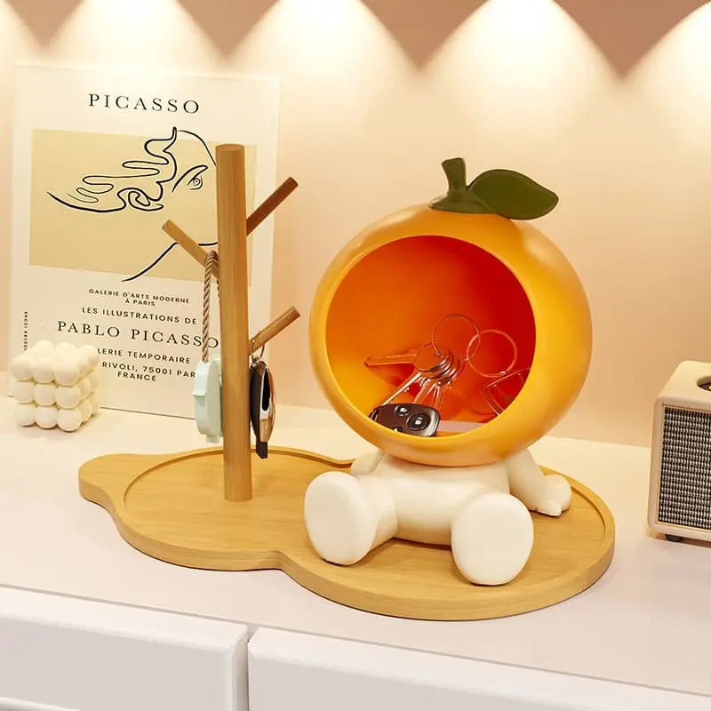 Citrus Glow Entry Tray Chic Solace