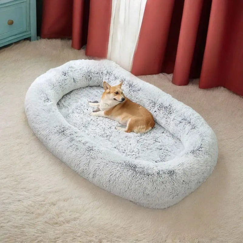 CozyPaws XL Heated Pet Bed Chic Solace