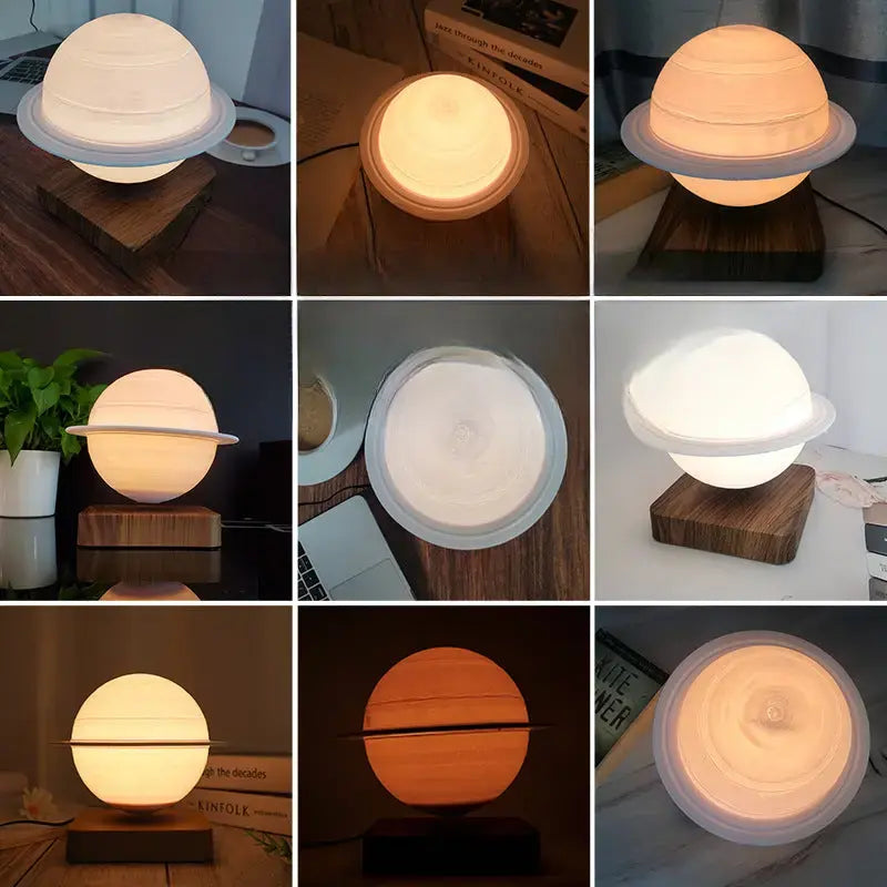 Eternal Saturn Magnetic Levitation Lamp: A Beacon of Galactic Energy Chic Solace