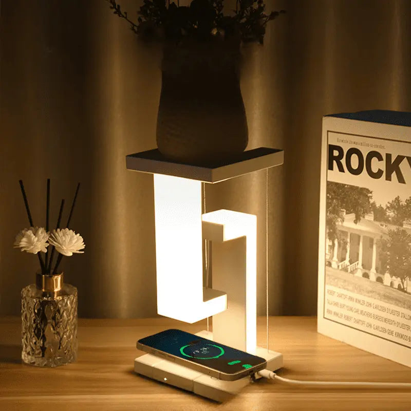 FloatGlow Wireless Charger Lamp Chic Solace